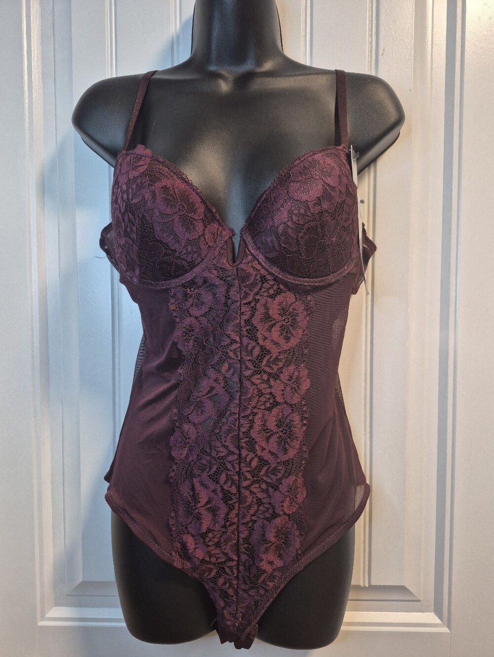 Womens Marilyn Munroe Lace Bodysuit Lingerie Size XL New With Tags